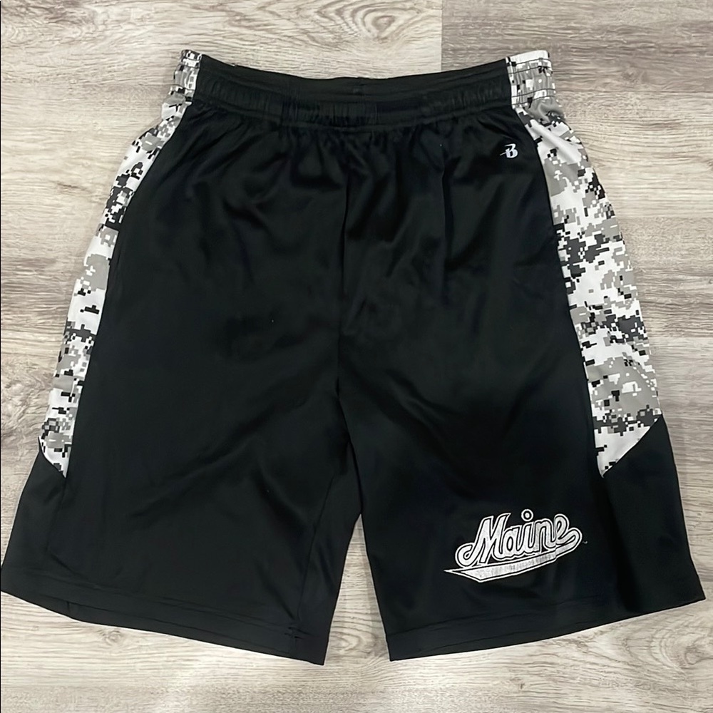 Black Camo MAINE Men's Shorts
